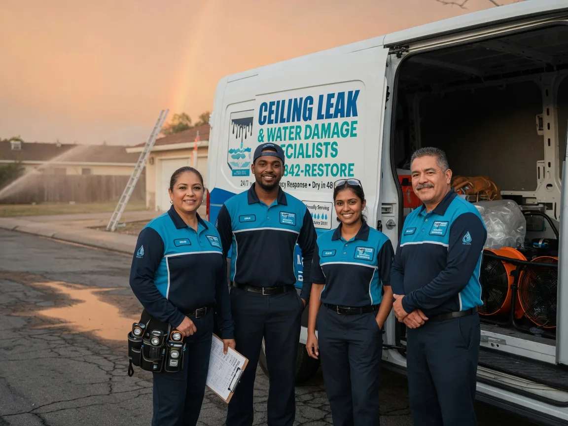 Ceiling Leak Cleanup company in Plymouth, CA