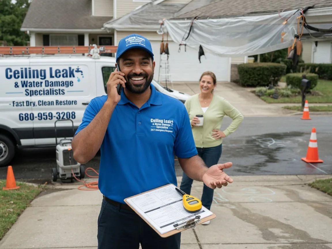 Ceiling Leak Cleanup Plymouth, CA FAQs